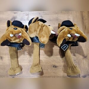 Bulldog Cigar Gold Club Covers